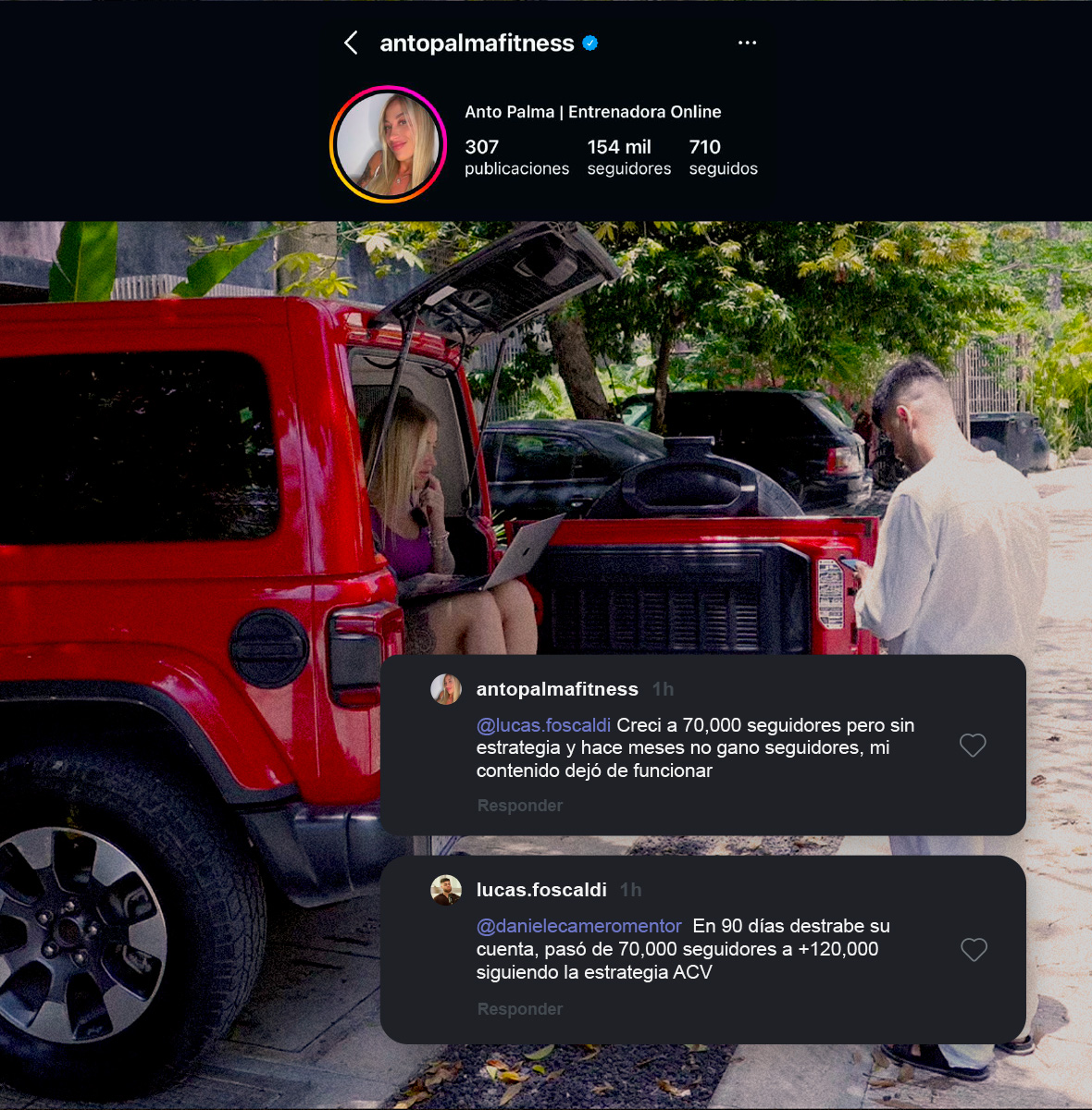 Anto Palma - Version Mobile